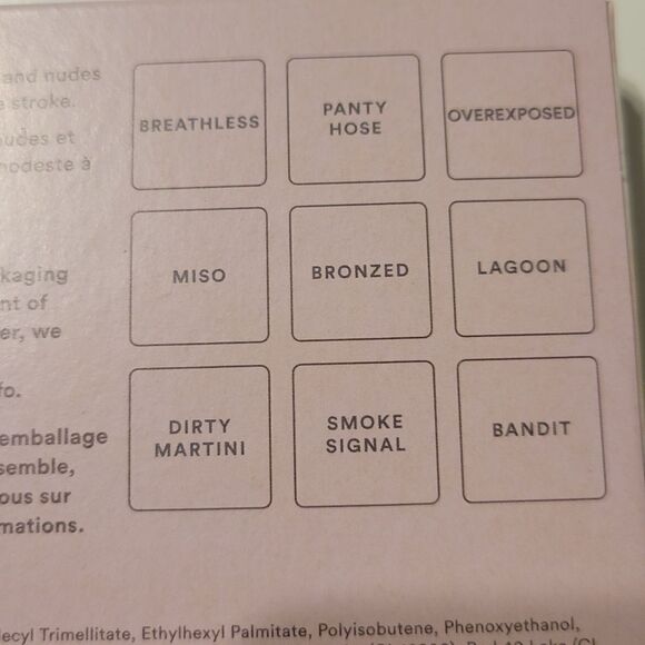 REVOLVE PLEY BEAUTY 9 COLOR EYESHADOW PALETTE NEW NWT NUDE COLORS NUDIE - Picture 3 of 9